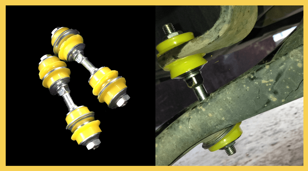 Removal and installation guide of the bushings for the stabilizer bar end links