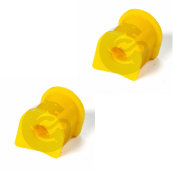 Set of 2 Polyurethane bushing sway bar, rear suspension I.D. = 15 mm, OEM 48818-20310, 1-01-194