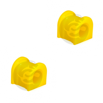 Set of 2 Polyurethane bushing sway bar, TOYOTA YARIS, ECHO, PLATZ, FUN CARGO, BB, SCION XB front suspension I.D. = 25 mm, OEM 48815-0D010, 1-01-676