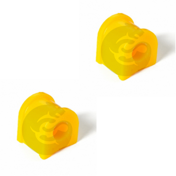 Set of 2 Polyurethane bushing sway bar, rear suspension I.D. = 17 mm, OEM 48818-20270, 1-01-788