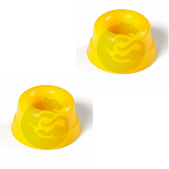 Set of 2 Polyurethane bushing front suspension, trailing torque rod / torsion bar, OEM 48674-22021, 1-11-2067