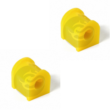 Set of 2 Polyurethane bushing sway bar, rear suspension I.D. = 13,5 mm, OEM 0K2A1 28156, 12-01-2715