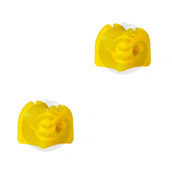 Set of 2 Polyurethane bushing sway bar, rear suspension, OEM 56 23 001 11R, 13-01-3220