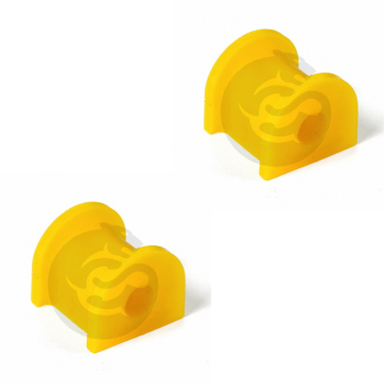 Set of 2 Polyurethane bushing sway bar, front suspension I.D. = 17 mm, OEM 96434540, 14-01-1385