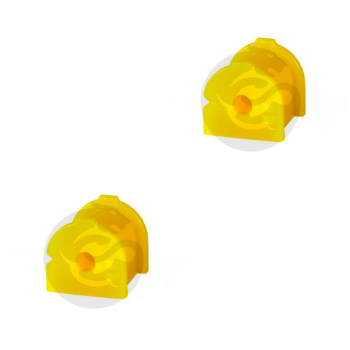 Set of 2 Polyurethane bushing sway bar, rear suspension I.D. = 11 mm, OEM 96434543, 14-01-2393