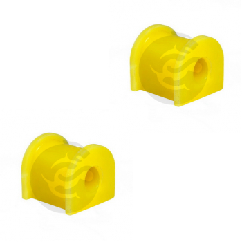 Set of 2 Polyurethane bushing rear suspension, sway bar, OEM 96389231, 14-01-3326