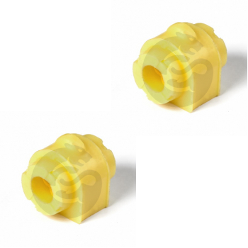 Set of 2 Polyurethane bushing sway bar, front suspension, OEM 1453257, 15-01-2114