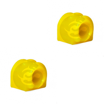 Set of 2 Polyurethane bushing sway bar, front suspension, OEM 1587197, 15-01-3226