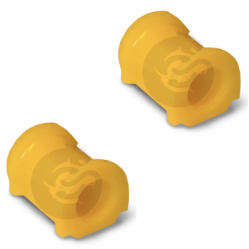 Set of 2 Polyurethane bushing front suspension, sway bar, OEM 21928-2906040, 17-01-3388