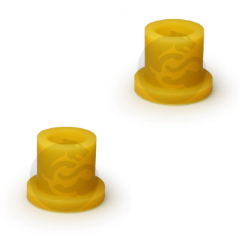 Set of 2 Polyurethane bushing sway bar, rear suspension, end bushing, I.D. = 18 mm., OEM 56244-9X50A, 2-01-2996