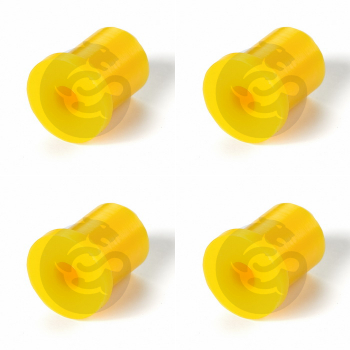 Set of 4 Polyurethane bushing rear suspension, leafspring I.D. = 11 mm, OEM 55047-25A00, 2-10-150