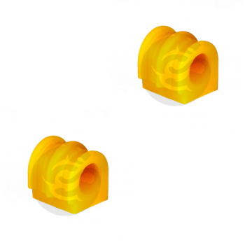 Set of 2 Polyurethane bushing sway bar, front suspension I.D. = 19,5 mm, OEM 6U0 411 314 B, 21-01-1686