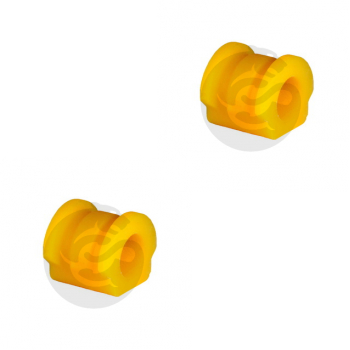 Set of 2 Polyurethane bushing sway bar, front suspension I.D. = 20,5 mm, OEM 8Z0 411 314 B, 21-01-1709