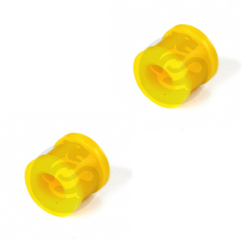 Set of 2 Polyurethane bushing front suspension, sway bar link, end bushing sway bar I.D. = 18 mm, OEM 6K0 411 315, 22-02-2623