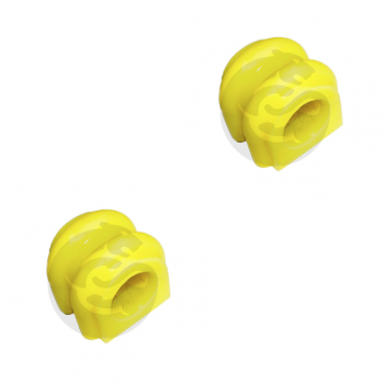 Set of 2 Polyurethane bushing front suspension, sway bar, OEM B11-2906013, 26-01-3455