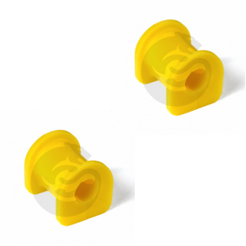 Set of 2 Polyurethane bushing sway bar, front suspension I.D. = 23 mm, OEM MR316227, 3-01-567