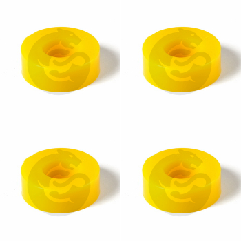Set of 4 Polyurethane bushing front and rear suspension, sway bar link O.D. = 50 mm, I.D. = 23 mm, H= 17 mm, OEM MC012133, 3-02-1315