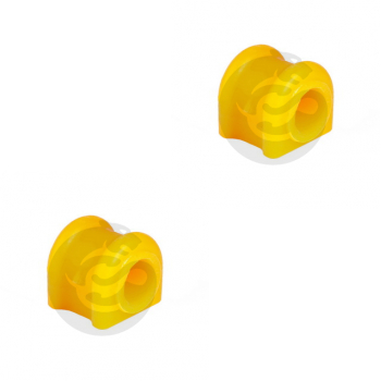 Set of 2 Polyurethane bushing sway bar, front suspension I.D. = 30 mm, JEEP WRANGLER JK, OEM 52059 973AC, 30-01-2673