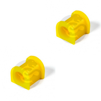 Set of 2 Polyurethane bushing sway bar, front suspension I.D. = 19 mm, OEM 1A07-34-156, 4-01-1119