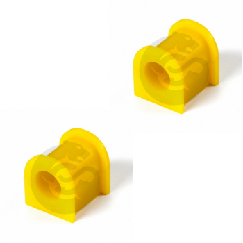 Set of 2 Polyurethane bushing sway bar, front suspension I.D. = 24 mm, OEM GP9A-34-156, 4-01-1147